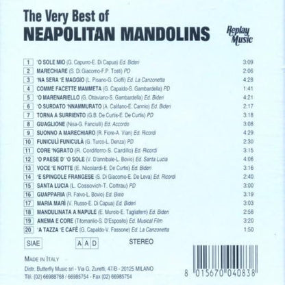 The Very Best of Neapolitan Mandolins