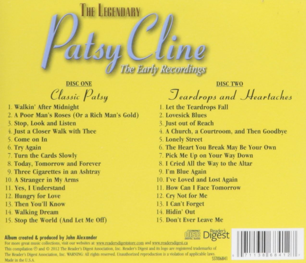 Legendary Patsy Cline (PCH Excluisve) / Various