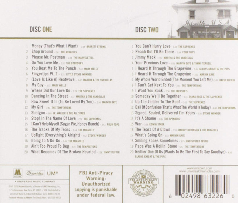 Motown Classics Gold