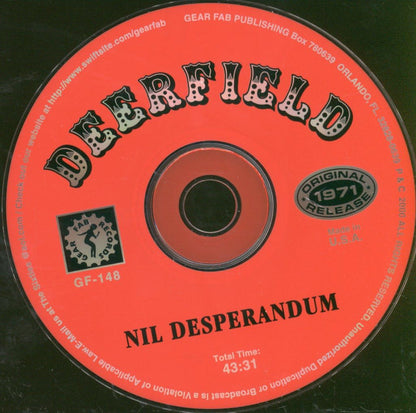 Nil Desperandum