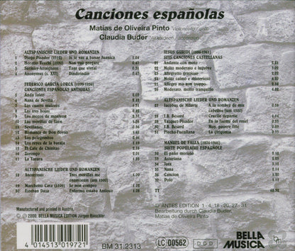 Canciones Espanolas