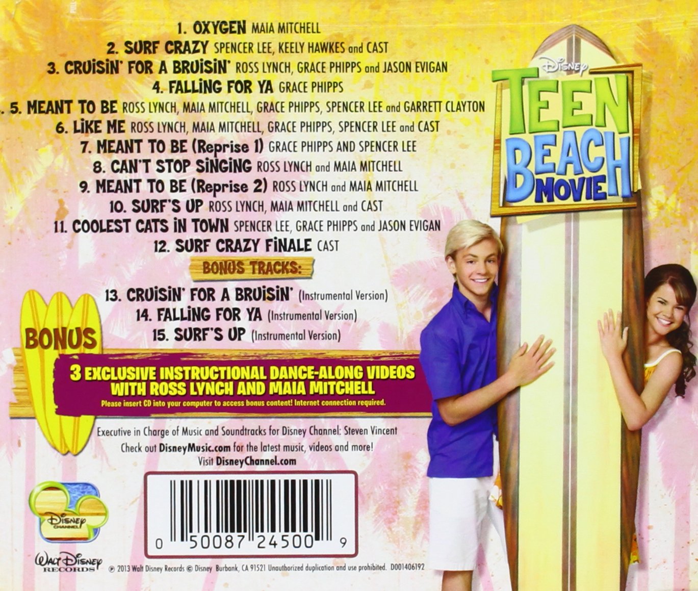 Teen Beach Movie: An Original Walt Disney Records Soundtrack