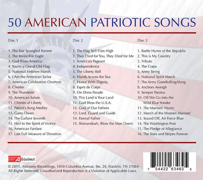 50 American Patriotic Military Songs