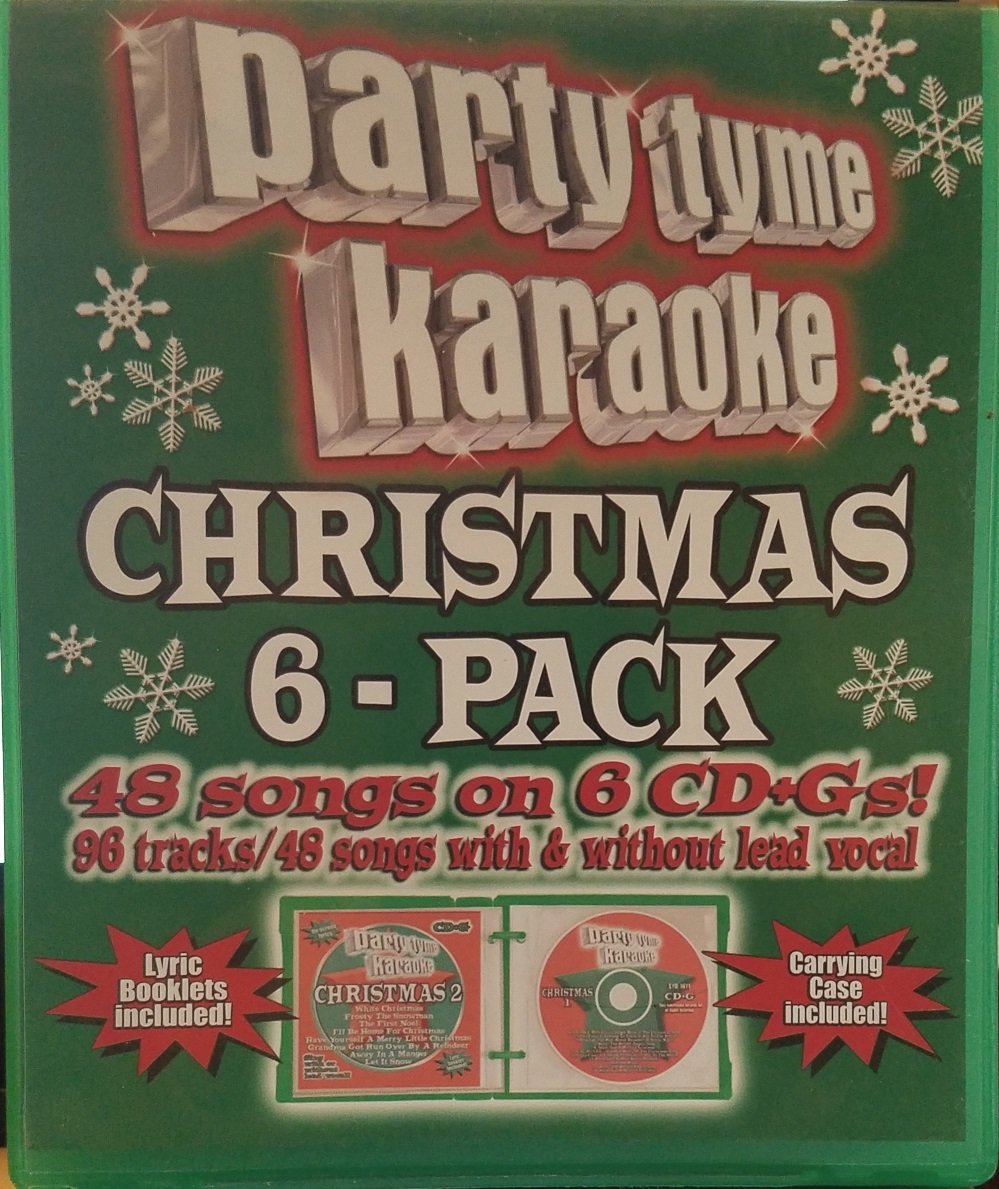 Party Tyme Karaoke - Christmas 6-Pack (48+48-song Party Pack)