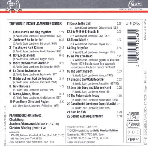 World Scout Jamboree Songs