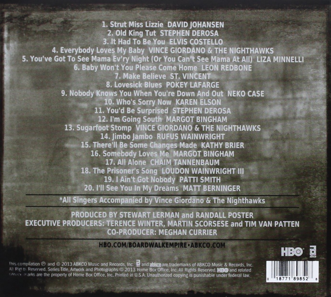 Boardwalk Empire Vol. 2: Music From The HBO Series