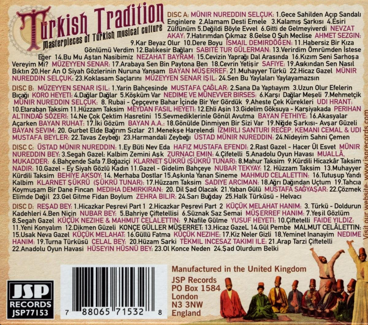 Various - Turkish Tradition. Masterpieces Of