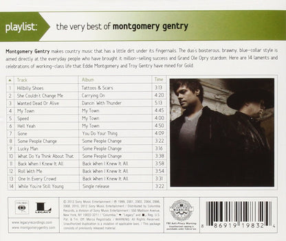 Playlist: The Very Best of Montgomery Gentry