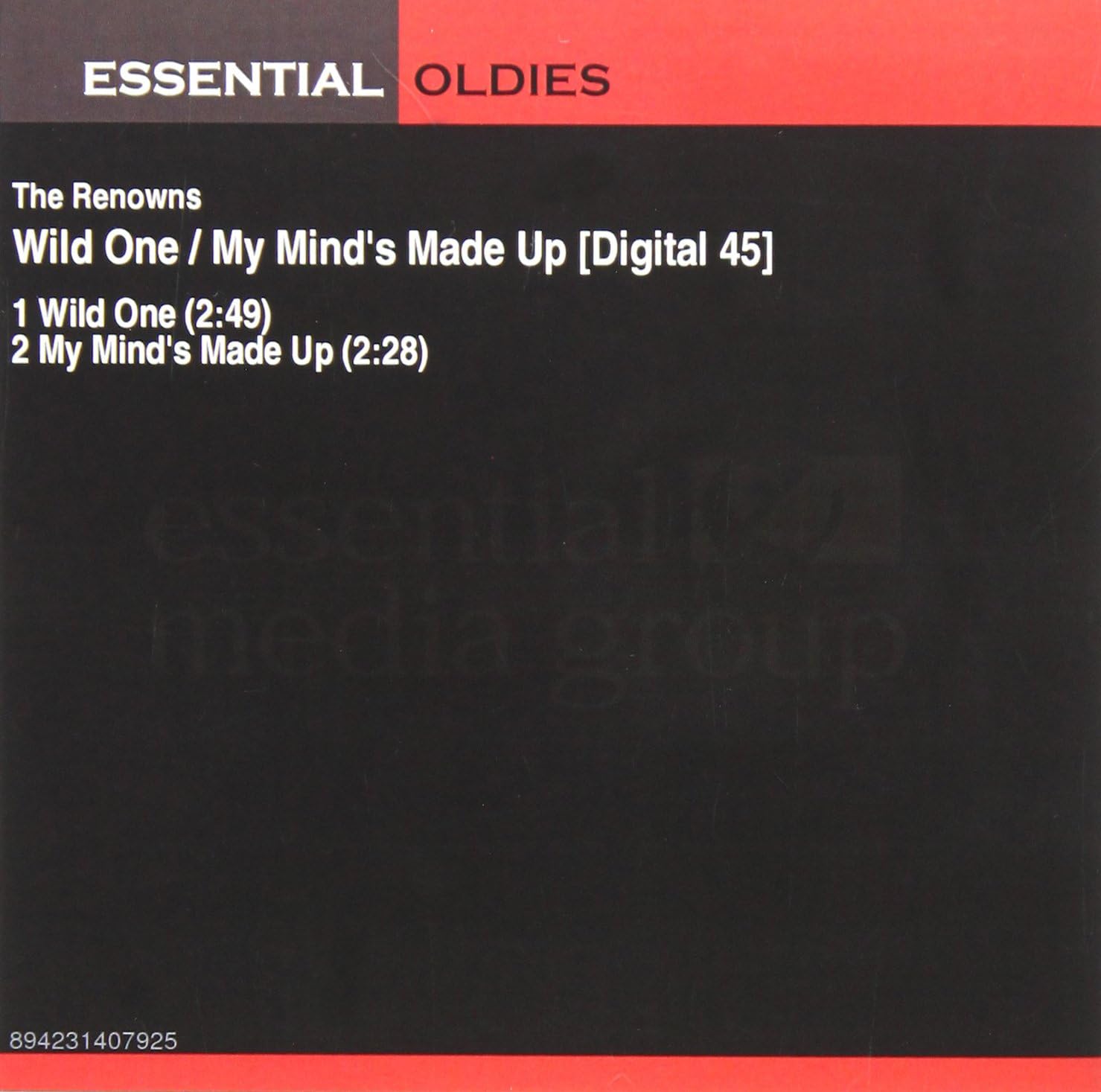 Renowns (The) - Wild One / My Mind`S Made Up