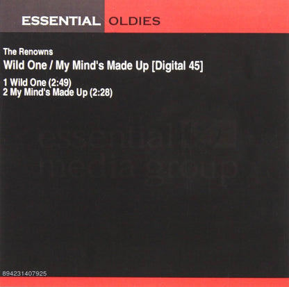 Renowns (The) - Wild One / My Mind`S Made Up
