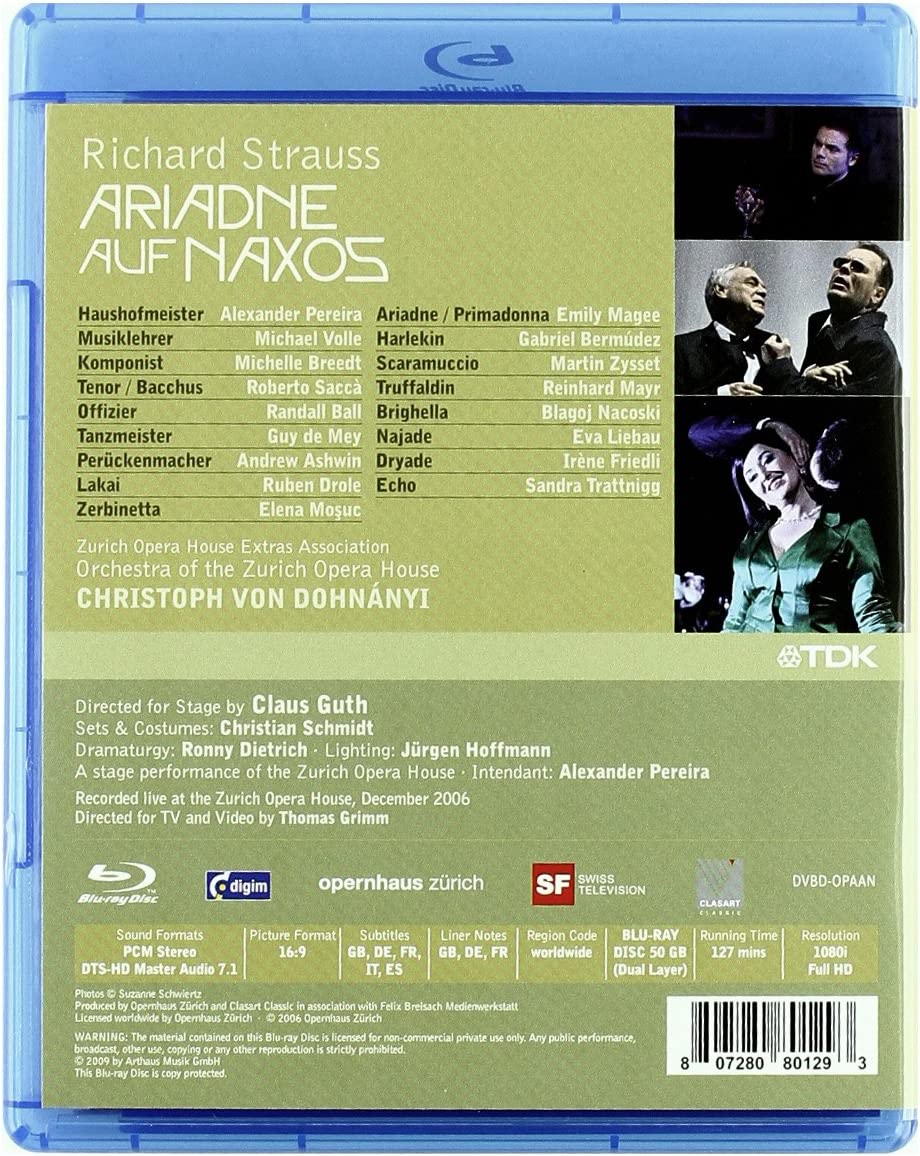 Strauss: Ariadne Auf Naxos