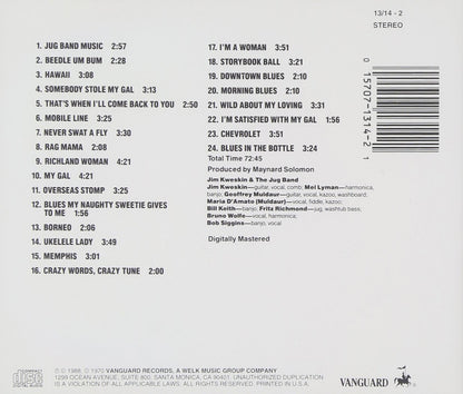 Greatest Hits Kweskin/ Jim / Jug Band