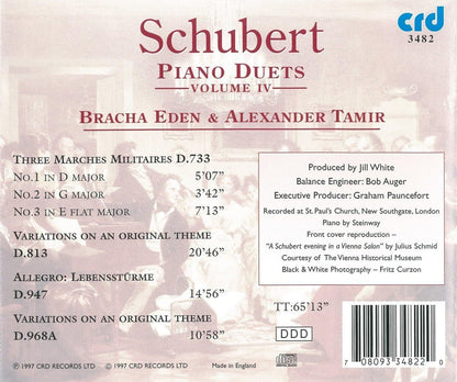 Schubert: Piano Duets - Volume 4