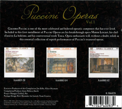 Puccini Operas 1