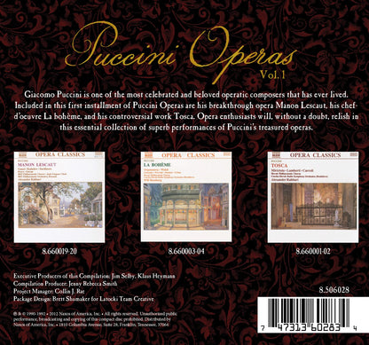 Puccini Operas 1