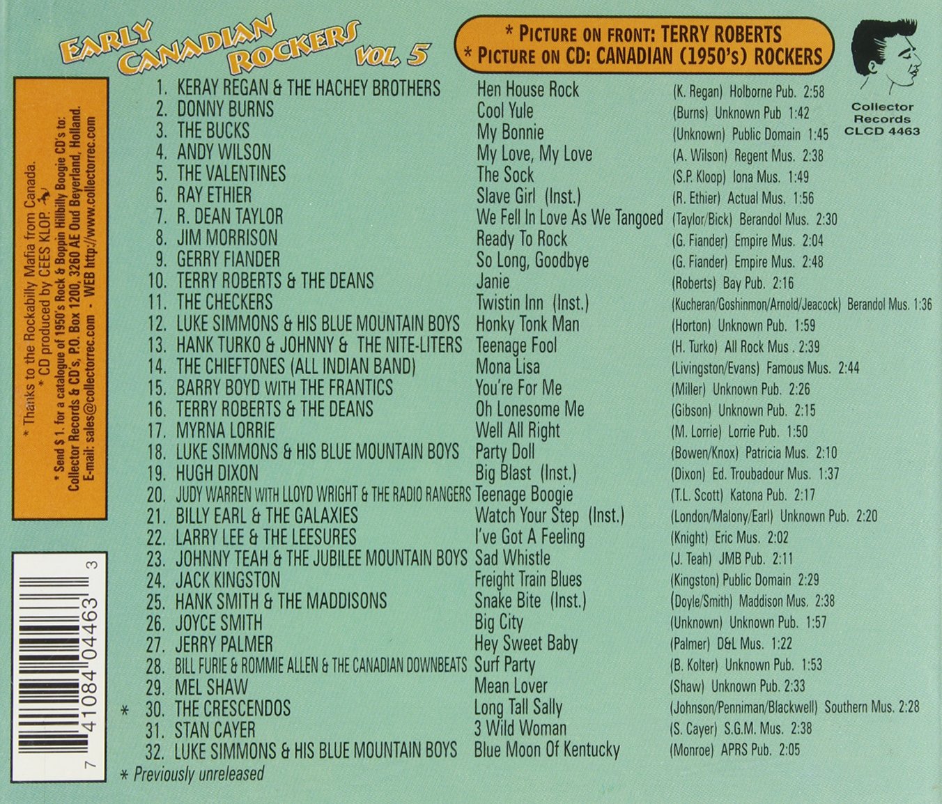 Early Canadian Rockers 5