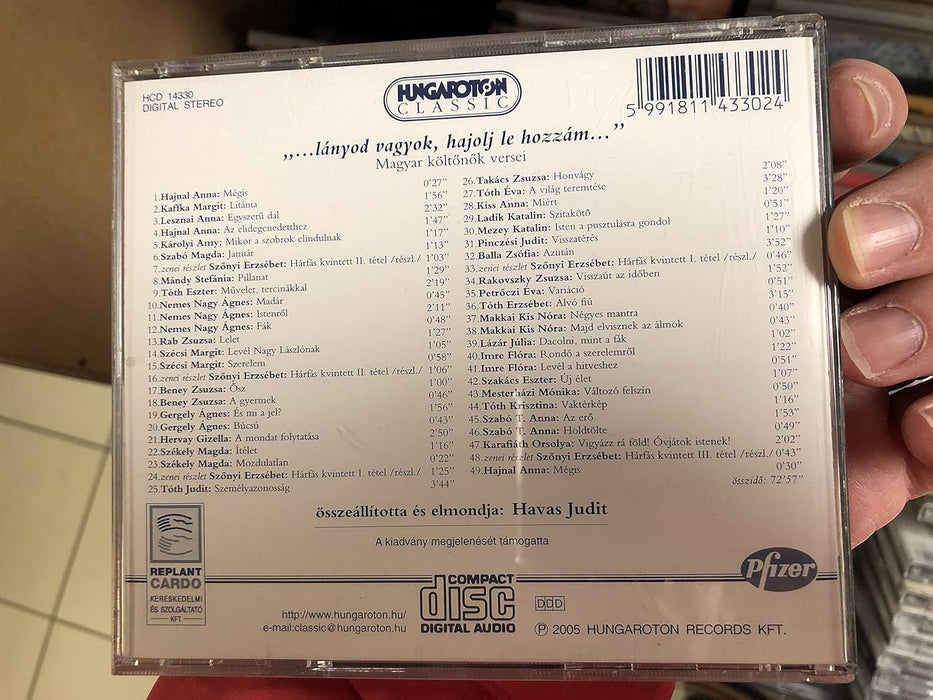 Havas Judit-Magyar Koltonok Versei