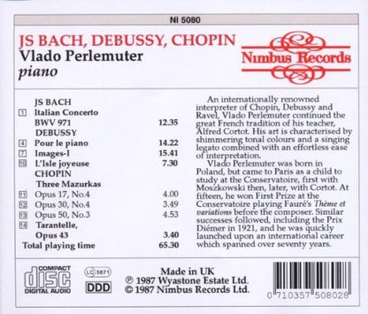 Recital (Perlemuter)