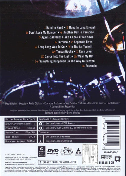 Phil Collins - Live And Losse In paris  1997