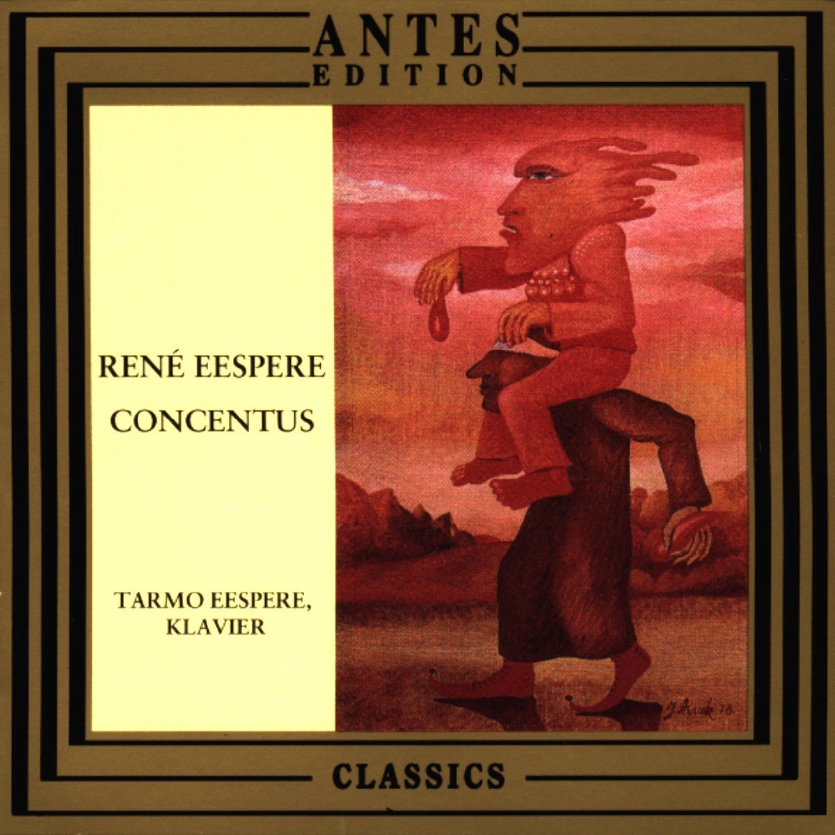 Concentus Eespere Piano Music