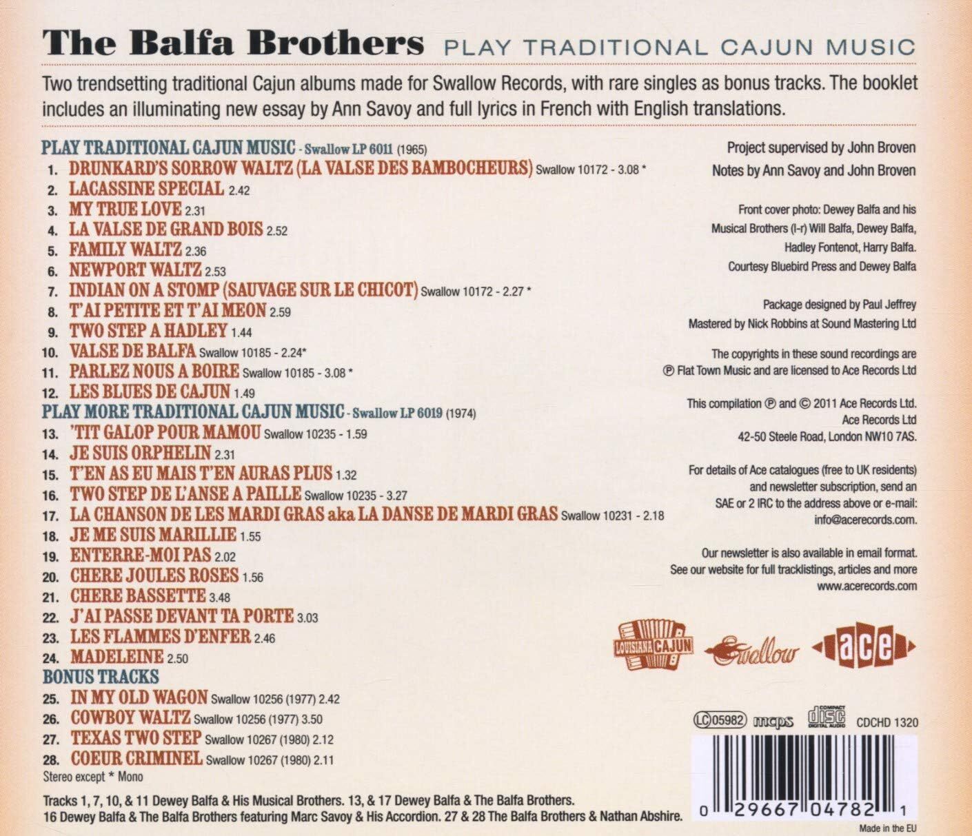 Play traditional Cajun music