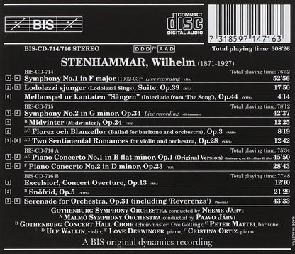 Stenhammar/2 Symphonies/2 Piano Cto
