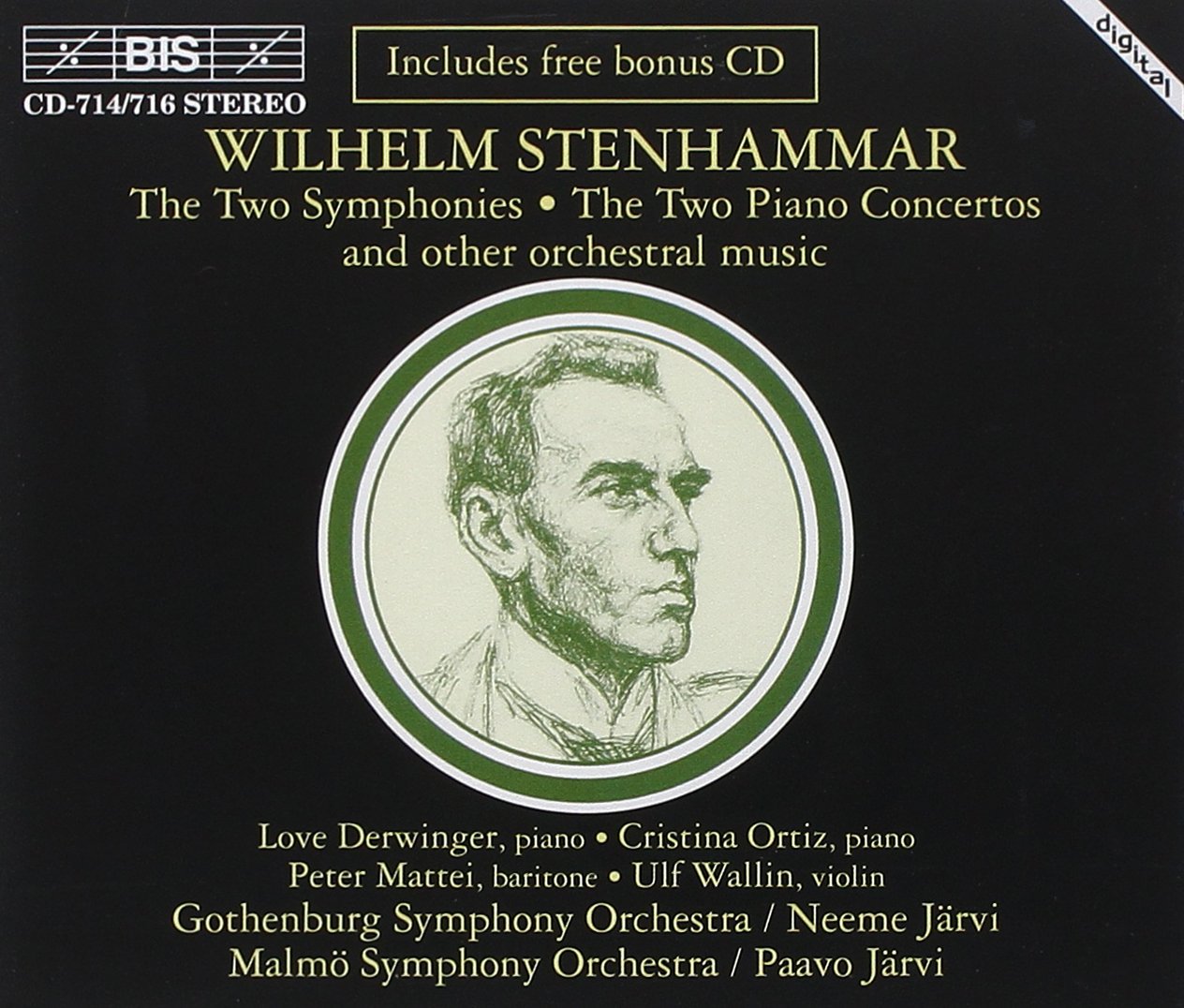 Stenhammar/2 Symphonies/2 Piano Cto