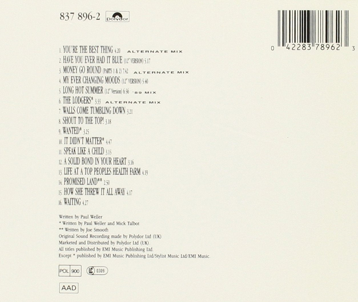 The Singular Adventures of the Style Council