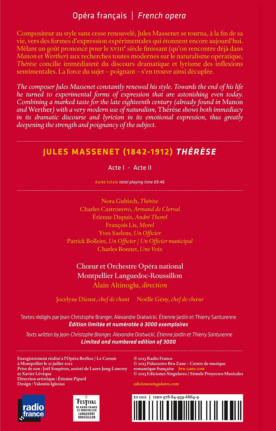 Massenet: Thérèse