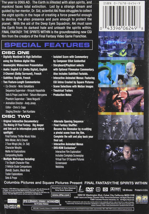 Final Fantasy - The Spirits Within (Special Edition)