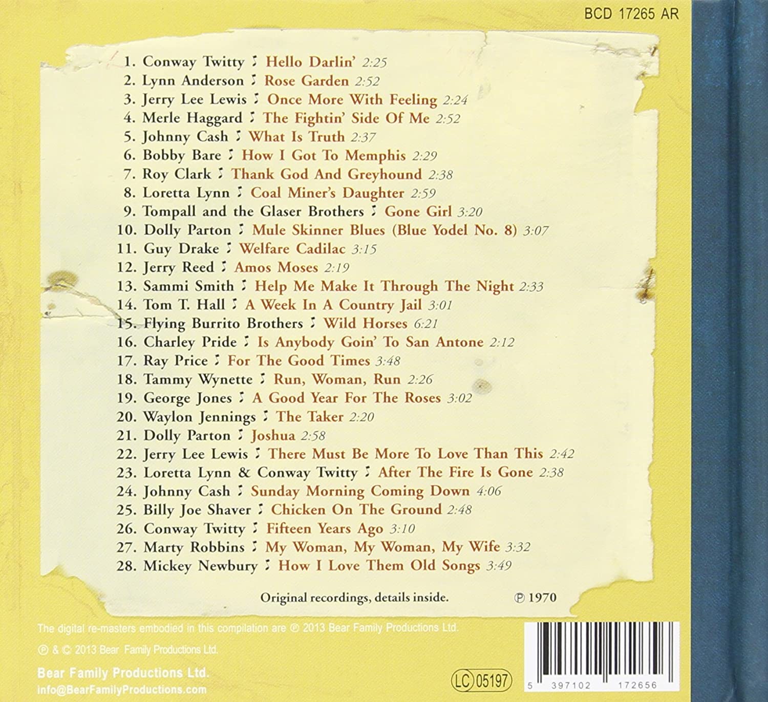 Country & Western Hit Parade 1970