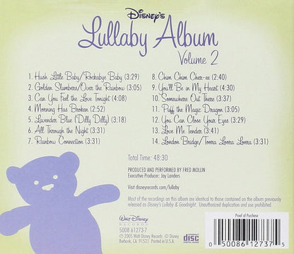 Disney's Lullaby Album, Vol. 2