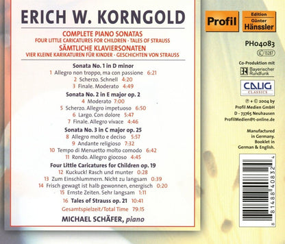 Complete Piano Sonatas (Schafer)