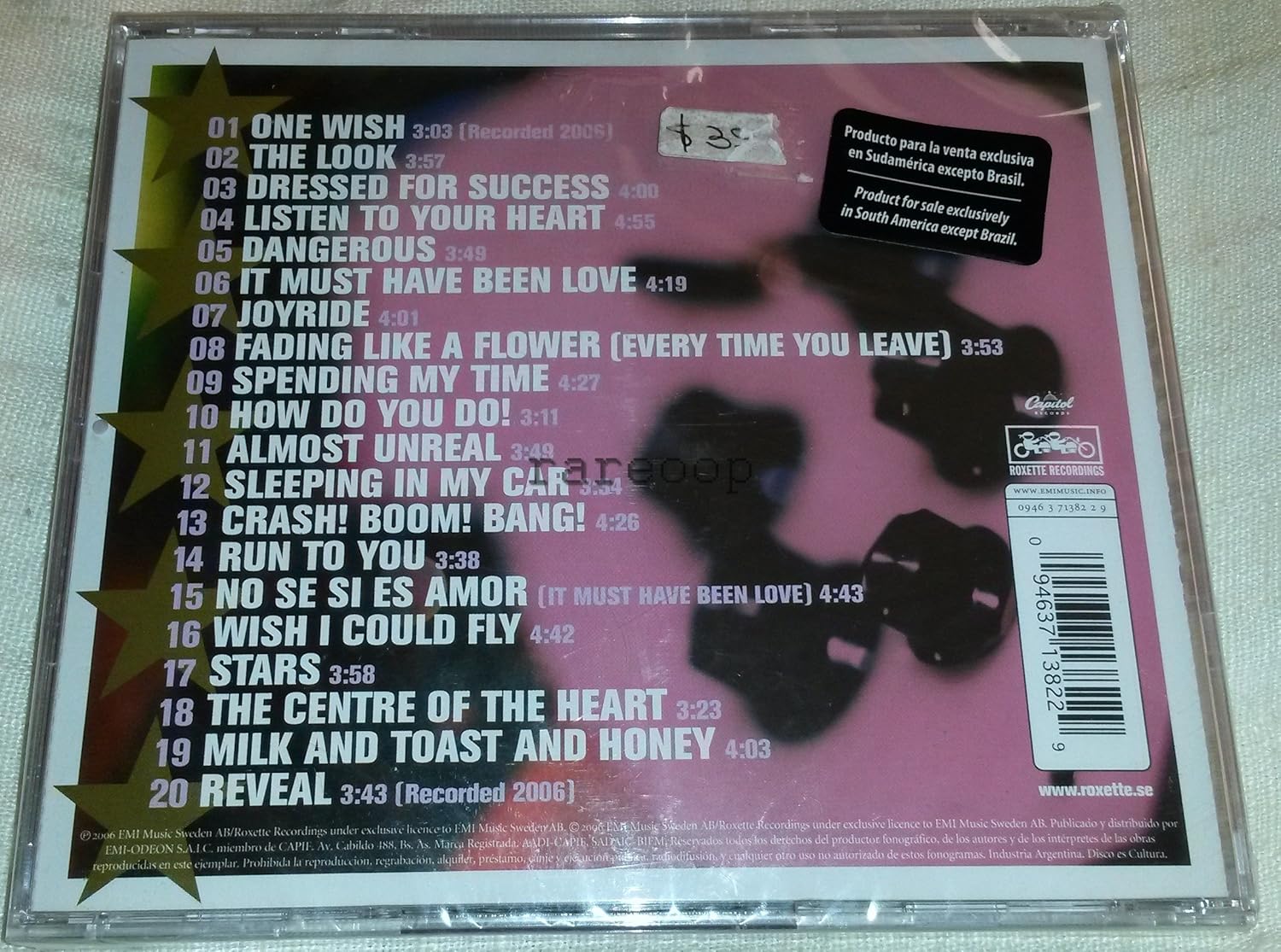 A Collection of Roxette Hits: Their 20 Greatest Songs
