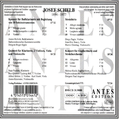 Concerto for Bass Clarinet / Clarinet Quintet