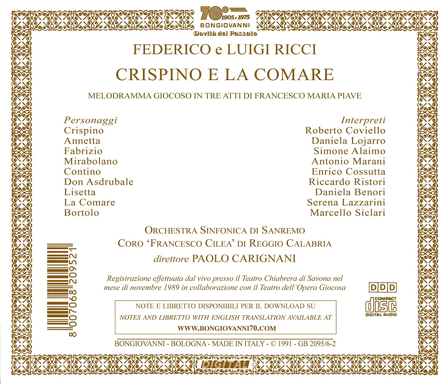 Crispino E la Comare