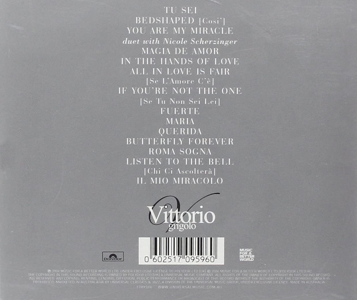 In The Hands Of Love (Australian Edition)