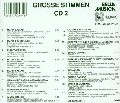 Große Stimmen / Great Voices, Vol. 2