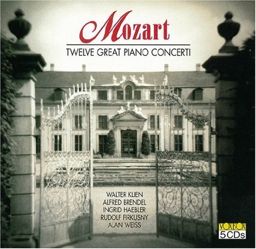 Mozart: Twelve Great Piano Concerti