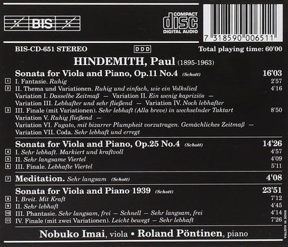 Viola Sonatas (Pontinen, Imai)