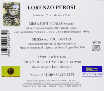 Missa Pontificalis / Messa a Due Voci Dispari