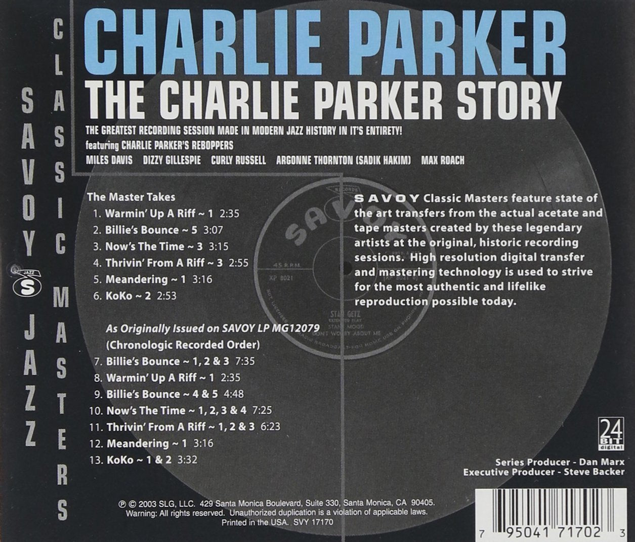 Charlie Parker-Story