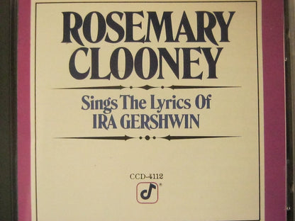 Rosemary Clooney-Sings The Lyrics Of Ira Gershwin