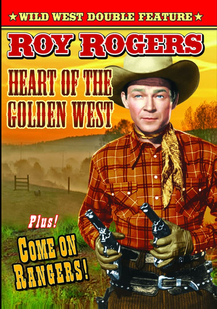 Roy Rogers Double Feature: Heart of The Golden West (1942) / Come On Rangers (1938)