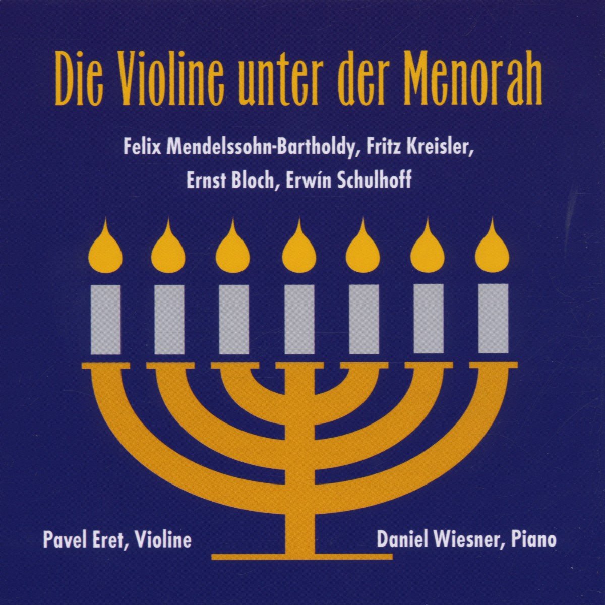 Violine Unter Der Menorah