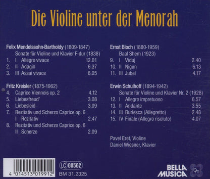 Violine Unter Der Menorah