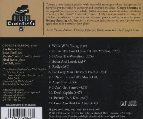 George Shearing-Ballad Essentials