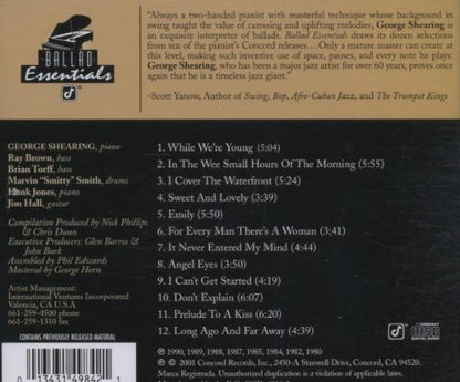 George Shearing-Ballad Essentials