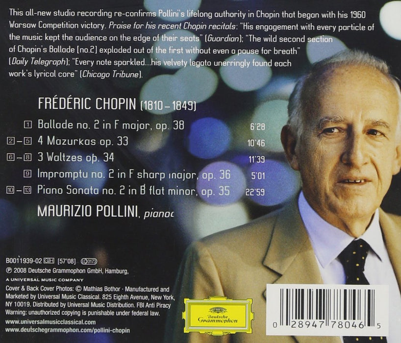 Chopin: Ballade / Mazurkas / Waltzes / Impromptu / Piano Sonata No. 2 - Opp. 33-36 & 38