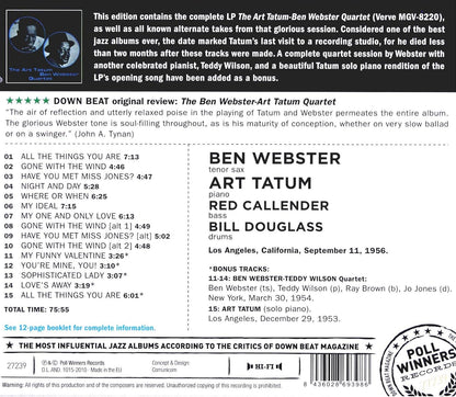 The Ben Webster Art Tatum Quartet